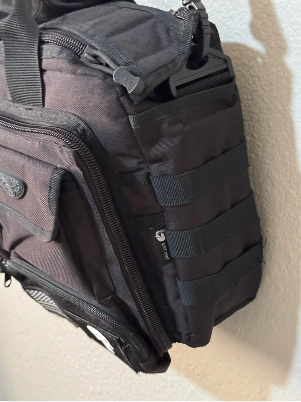 Men’s Black Tactical Military Messenger LapTop Briefcase Work Everyday Bag